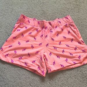 Lilly Pulitzer Kylar Shorts Flamingos New Condition Size 4